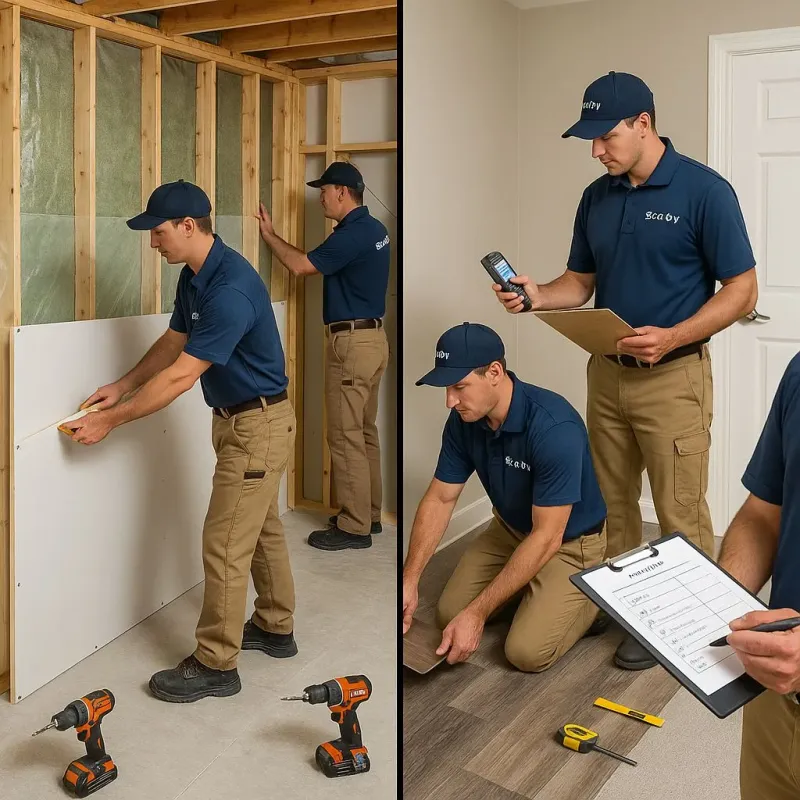 Repairs and Reconstruction process in Pell City, AL
