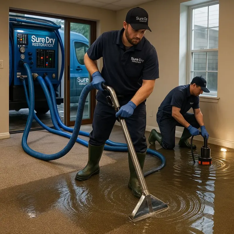 Water Extraction and Removal process in Pell City, AL